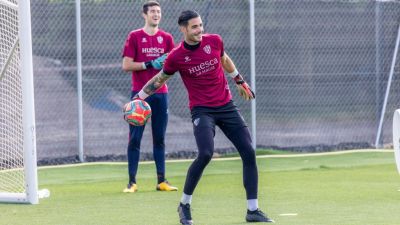 Antonio Valera, primera renovación de la SD Huesca
