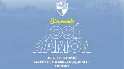José Ramón es el primer fichaje del CD Ebro para el próximo curso.