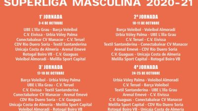 Calendario Superliga Voleibol