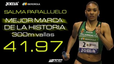 Salma Paralluelo ha logrado la mejor marca absoluta de la historia