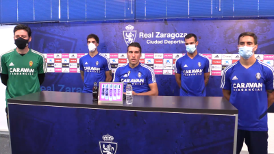 Alberto Zapater, jugador del Real Zaragoza.