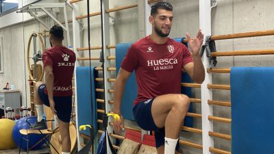Rafa Mir, durante una de las pruebas que ha completado este jueves.