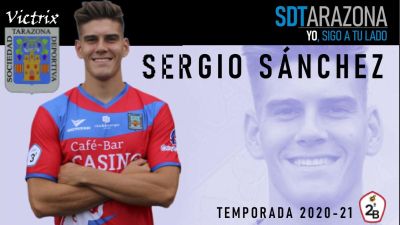 Sergio Sánchez seguirá defendiendo la camiseta del Tarazona una temporada más.