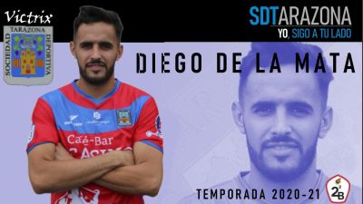 Diego de la Mata seguirá defendiendo la elástica de la SD Tarazona.