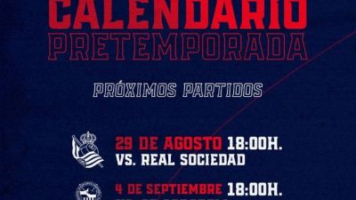 La SD Huesca jugará dos amistosos más antes del inicio de la temporada.