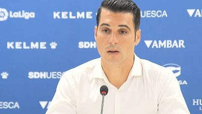 Andrés Fernández durante la rueda de prensa