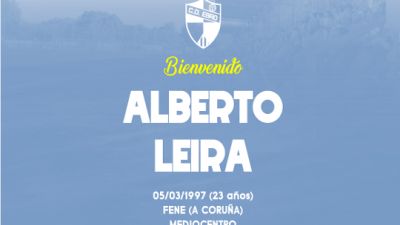 Alberto Leira, nuevo jugador CD Ebro