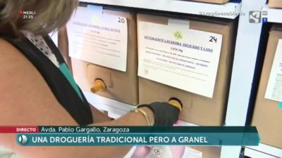 Sin plásticos ni productos químicos