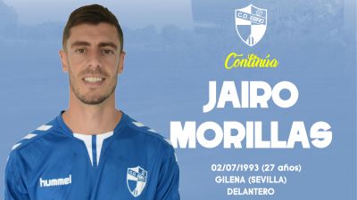 Jairo Morillas seguirá vistiendo la camiseta del CD Ebro.