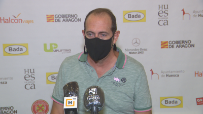 José Nolasco durante la rueda de prensa.