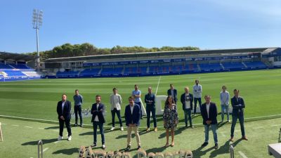 Presentación de la nueva programación de Aragón Deporte en sus tres canales de difusión.