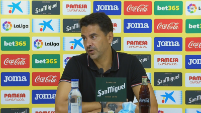 Míchel Sánchez, entrenador de la SD Huesca.
