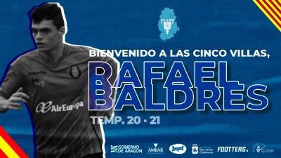 Rafinha jugará en la SD Ejea en esta próxima temporada.