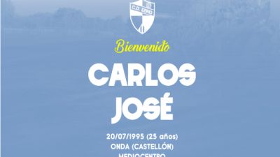 Carlos José refuerza el centro del campo del CD Ebro.