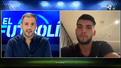 Rafa Mir, en su intervención de ayer en El Futbolín.