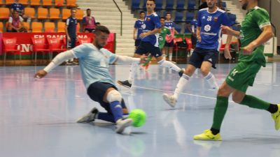 Imagen de un encuentro de Fútbol Emotion Zaragoza