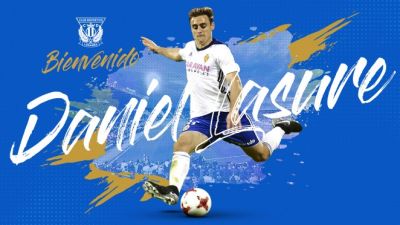 Daniel Lasure no vestirá la camiseta del Real Zaragoza esta temporada.