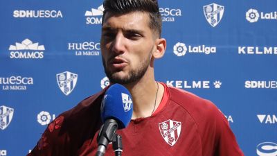 Rafa Mir en rueda de prensa
