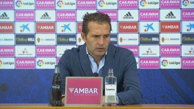 Rubén Baraja en rueda de prensa