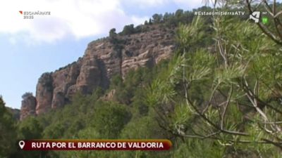 Ruta por el Barranco de Valdoria - Bajo Martín (Teruel)