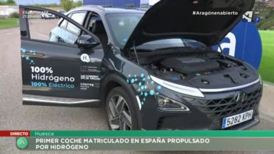 Primer coche propulsado por hidrógeno