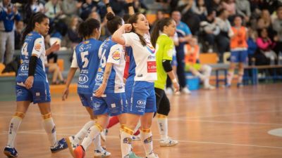 Imagen de un partido de Sala Zaragoza