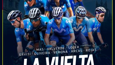 Corredores de Movistar Team para La Vuelta a España