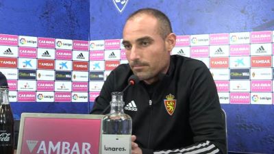 Iván Martínez en su primera rueda de prensa