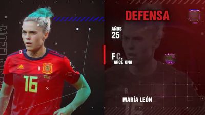 Mapi León en la convocatoria con la Selección Española de Fútbol
