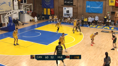 El Levitec Huesca durante el último partido.