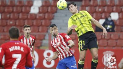 El Real Zaragoza ha perdido en El Molinón.