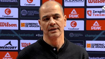 Sergio Hernández durante la rueda de prensa