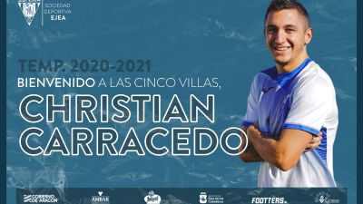 Christian Carracedo es nuevo jugador de la SD Ejea.