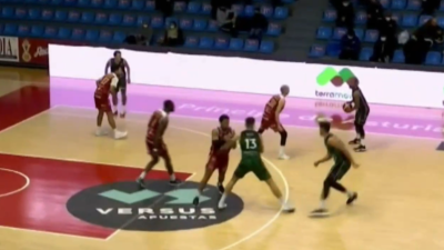 Lance del partido.