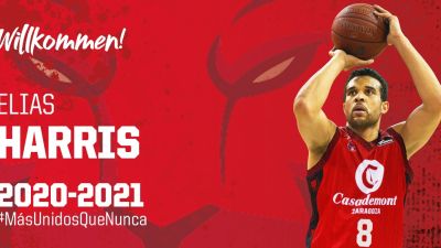 Elias Harris ya es nuevo jugador de Casademont Zaragoza.