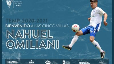 Nahuel Omiliani, nuevo jugador de la SD Ejea