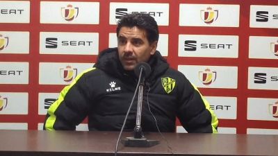 Míchel Sánchez en rueda de prensa