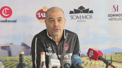 Sergio Hernández durante la rueda de prensa.