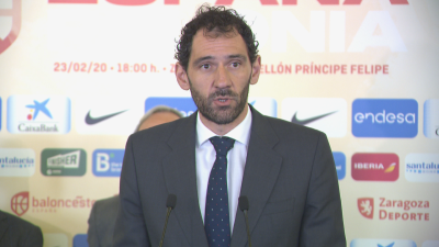 Jorge Garbajosa, presidente de la Federación Española de Baloncesto.