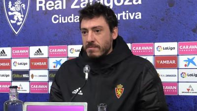 Cristian Álvarez en rueda de prensa