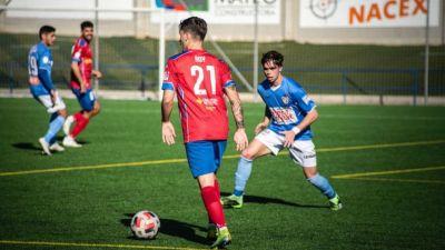 El CD Teruel durante un partido.