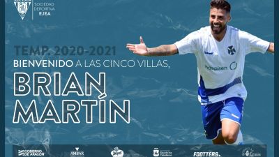 Brian Martín llega para reforzar el ataque de la SD Ejea.