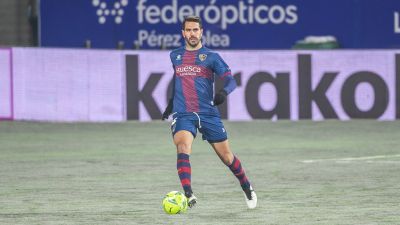 Pablo Insua, en el duelo de la última jornada ante el Betis.