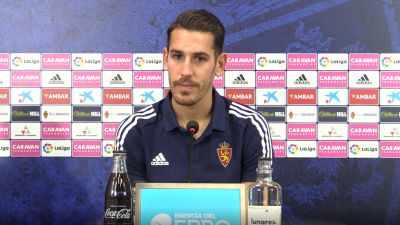 Álex Alegría en rueda de prensa