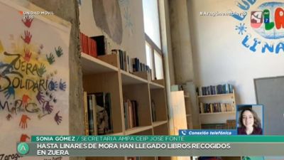 Zuera Solidaria: juguetes y libros para pueblos pequeños