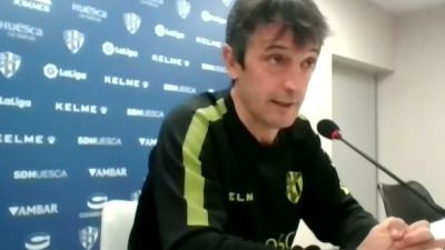 José Rojo 'Pacheta' en la rueda de prensa previa al Valladolid