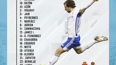 Convocatoria del Real Zaragoza