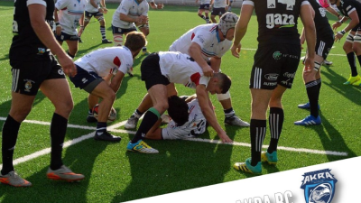 Imagen de un encuentro de Fénix Rugby