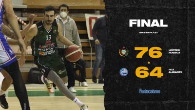 El Levitec Huesca ha sumado una importante victoria en el Palacio de los Deportes.