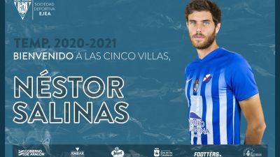 Néstor Salinas se incorpora a la SD Ejea.